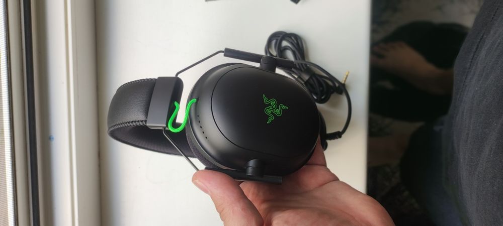 Наушники Razer Blackshark v2 + usb soundcard