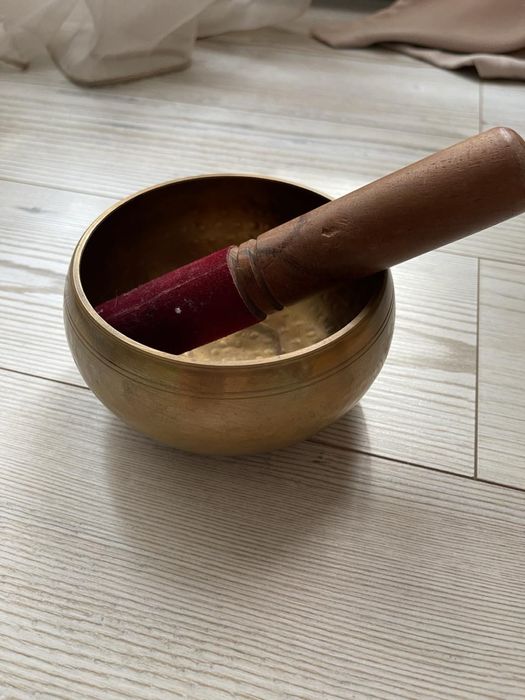 Тибетська співоча чаша для медитації / звукотерапії — металева