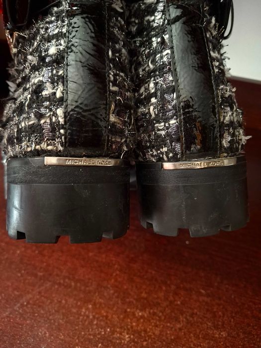 Michael Kors Frieda Tweed Booties botki  rozmiar 38,5 cm plus gratis
