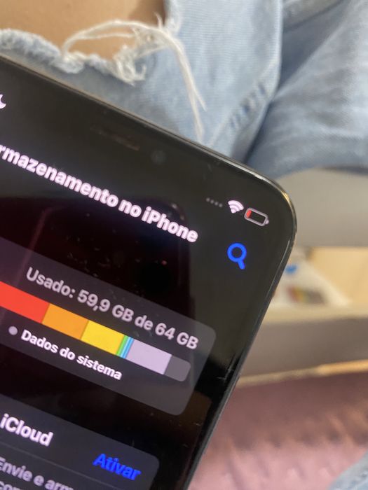 iphone x preto 64gb