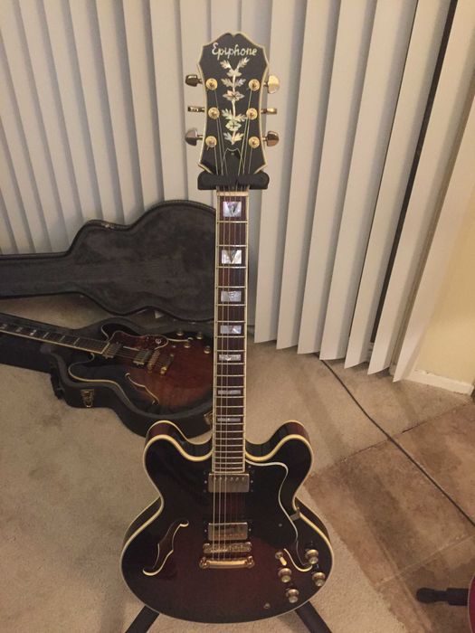 Epiphone Sheraton Sunburst 1980's Japonesa