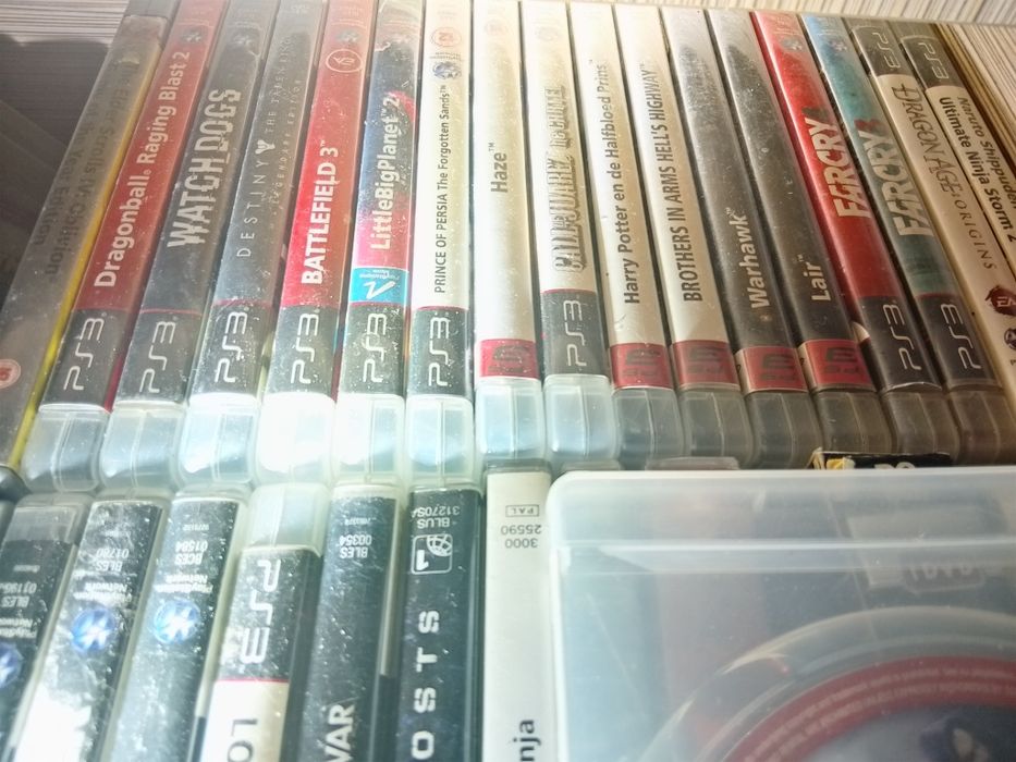 Gry na PS3 w całości taniej mogę sprzedać