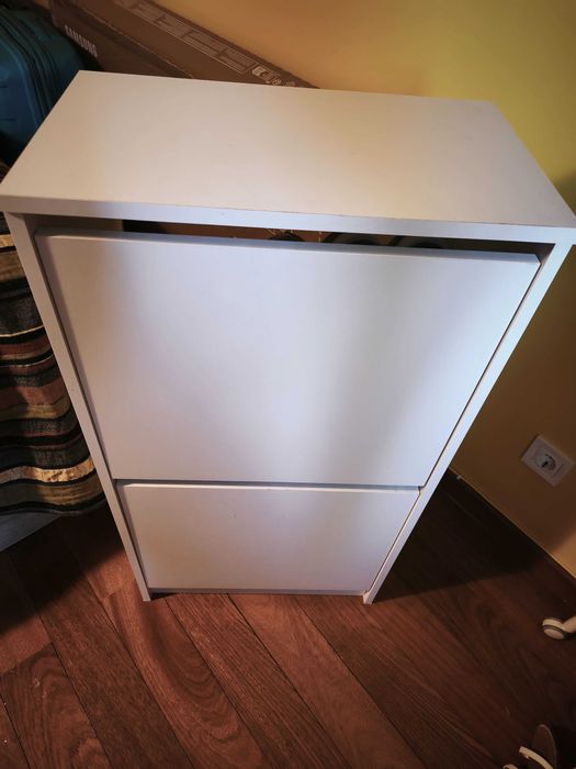 Shoe Cabinet 2 compartments 49 × 28 × 93 cm