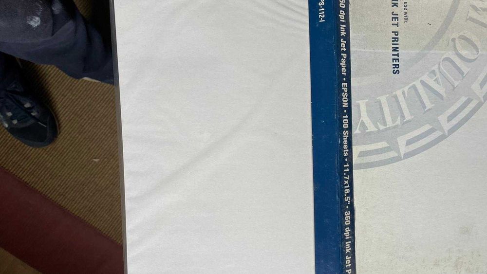 Papel especial para impressoras jato de tinta Epson e Hp