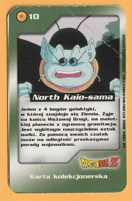 Karta Dragon Ball - NORTH KAIO-SAMA