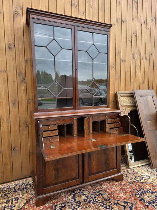 Oryginalna angielska sekretara sekretarzyk biurko witryna #2108 Węgrów