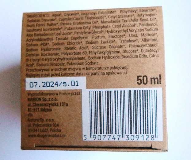 Natura, krem-serum, żel, peeling, zestaw kosmetyków