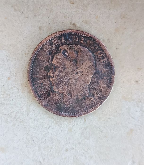 Moeda antiga de 1884