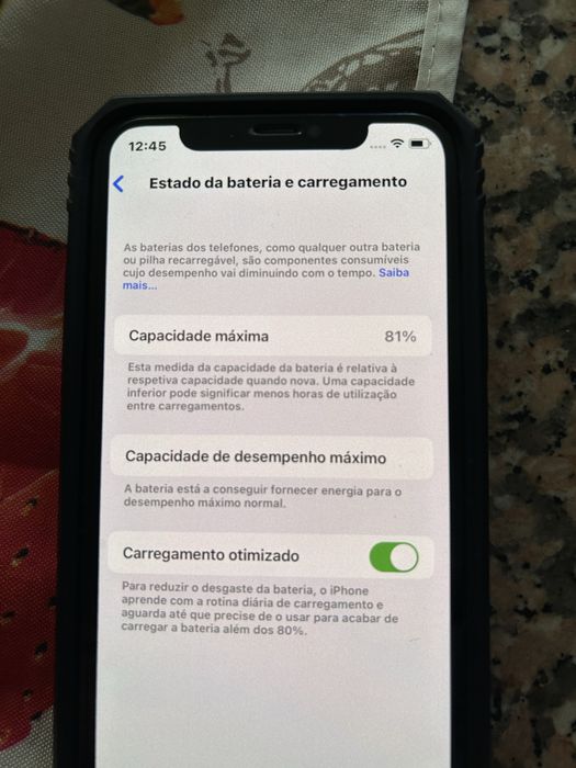 Vendo Iphone x preto de 64 gb