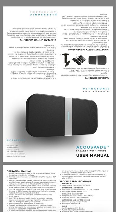 Coluna Direcional - ACOUSPADE