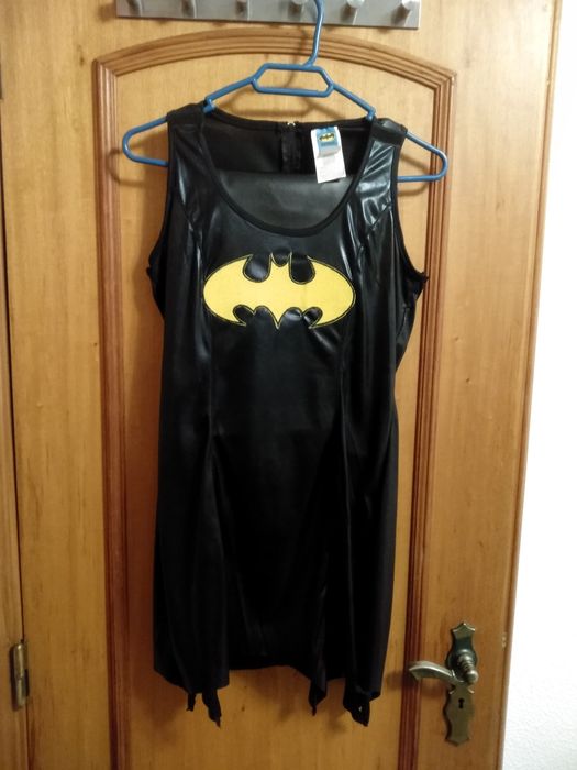 Vestido Batgirl , capa, cinto e botas
