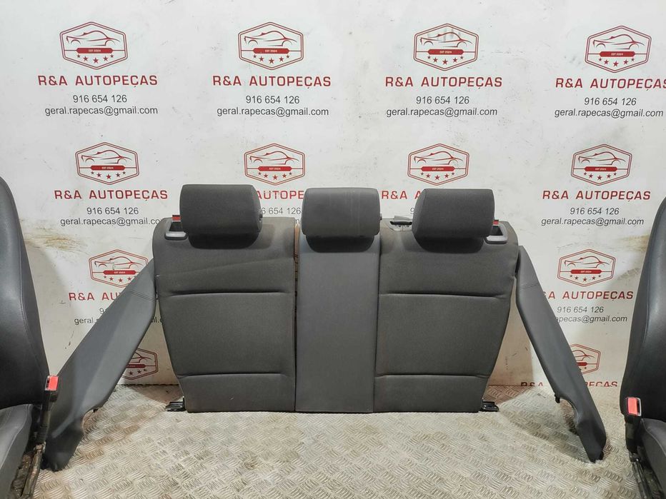 Conjunto Bancos Pele Tecido BMW Séire 1 E81 3 Portas Pack M 2007 a 2011 Original