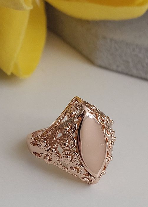 Sygnet Różowe złoto 585 Rozmiar 19 WYPRZEDAŻ!!!