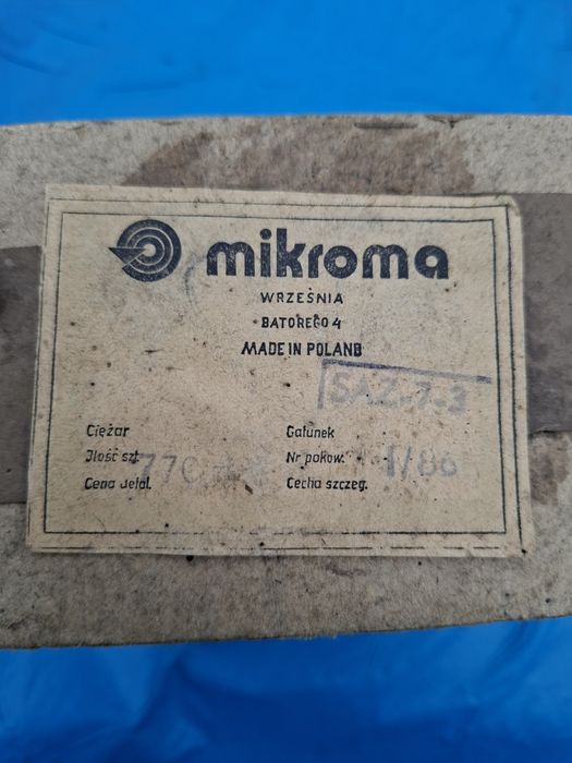 Silnik do magnetofonu  gramofonu PRLmikroma 86 rok