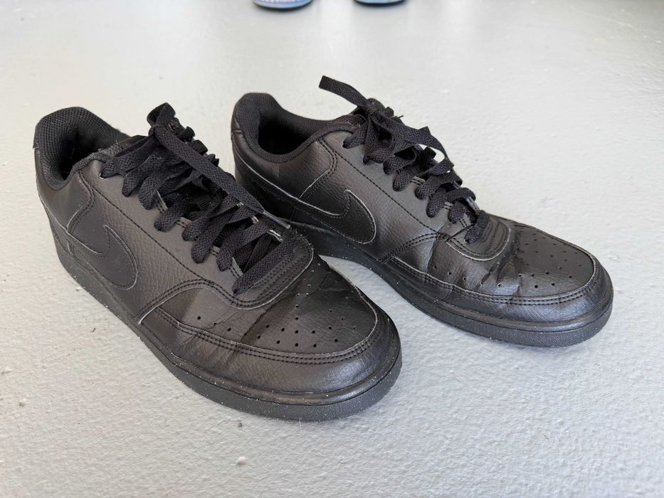 NIKE Sneakersy Court Vision Lo Nn DH2987 002 Czarny