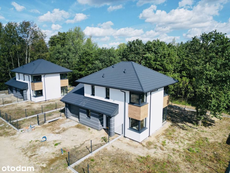 Bukowiec-Wolnostojące domy z ogrodami i garażami. Bez prowizji