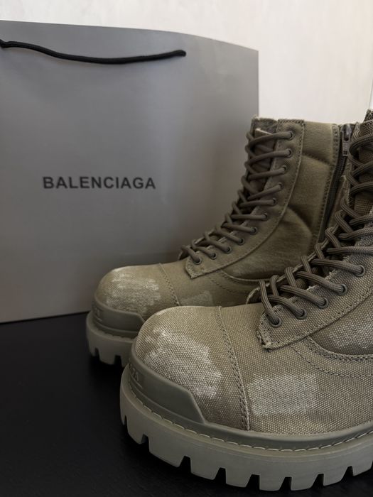 Balenciaga Combat Strike Boots  черевики ботинки