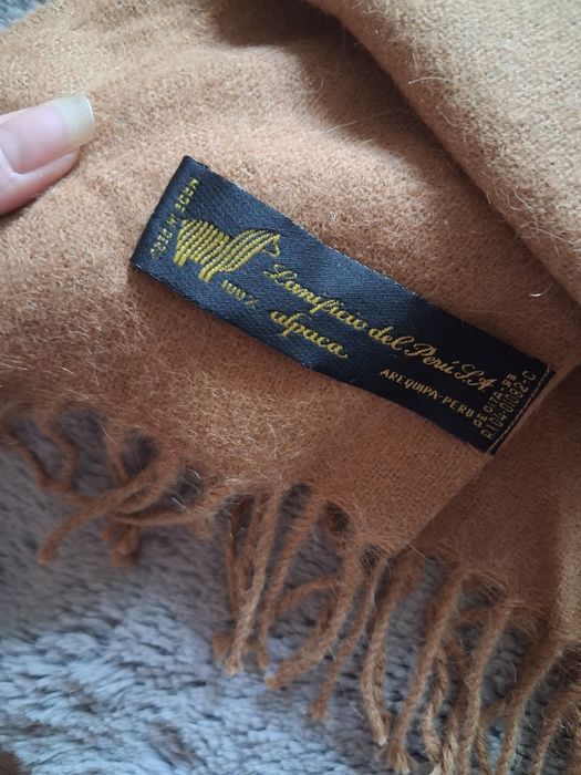 Cieply dlugi szalik alpaca