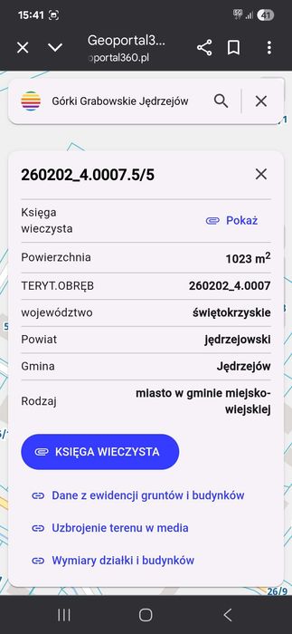Sprzedam DZIAŁKĘ w Jędrzejowie - Widok 2