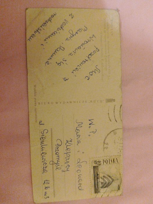 Pocztówka z PRL, Wrocław.