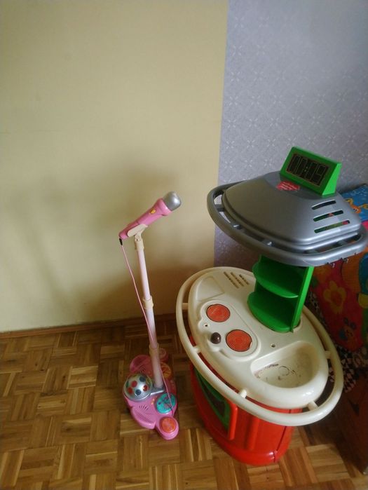 Kuchnia zabawkowa + mikrofon