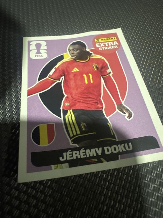 Extra sticker do Jérémy Doku