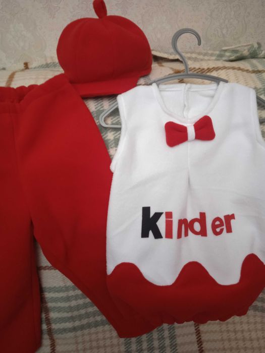 Новорічний костюм кіндер сюрприз, на зріст 98-104