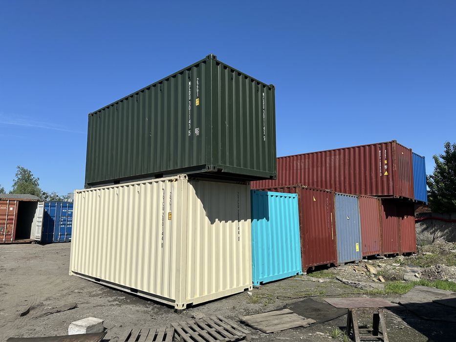 Морський контейнер 20 футів / 40 футів / Вінниця / Справжні Фото
