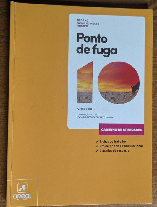 Caderno de Atividades - Ponto de Fuga 10 - Filosofia 10 - 10.º Ano