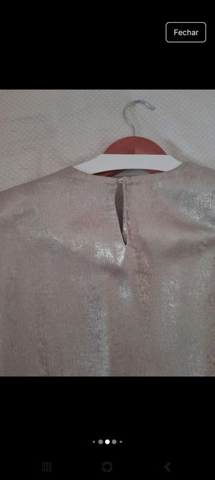 Conjunto preto e dourado M/L