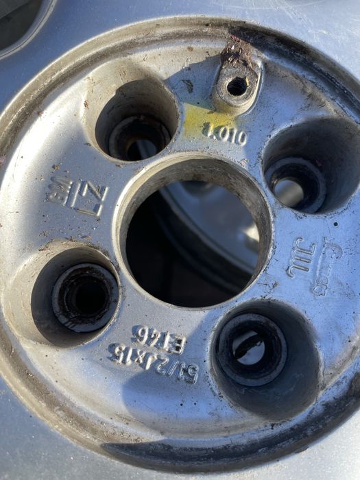 FELGI ALUMINIOWE Opel 5,5" x 15" x 4x100 x 56,6 x ET 46