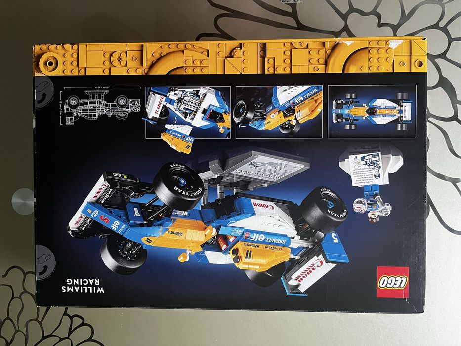 LEGO 10353 ICONS Williams Racing FW14B i Nigel Mansell