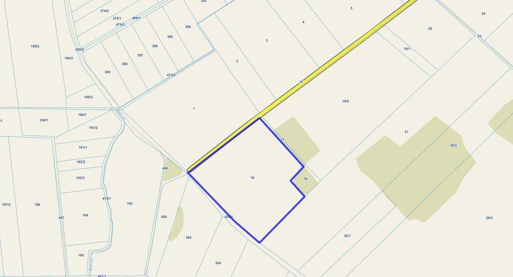 Sprzedam działki rolne 9,82 HA Koza Wielka gmina Perzów