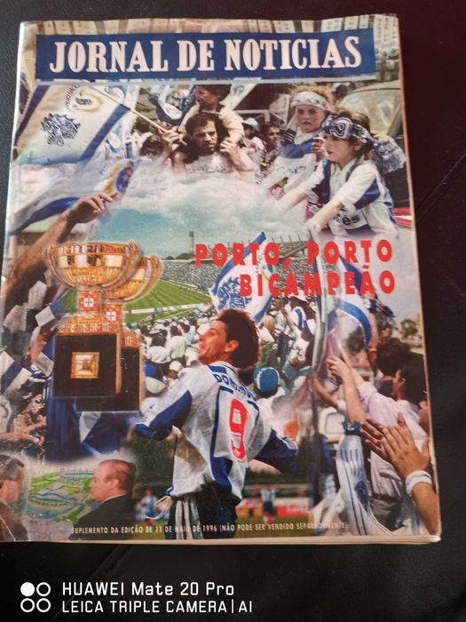 Revista do FCP bicampeão em 1996
