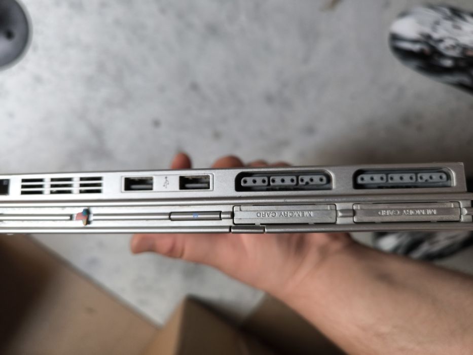 PlayStation 2 Silver Ps2 Prata