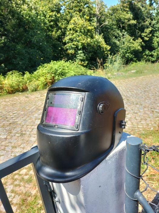 capacete de soldadura