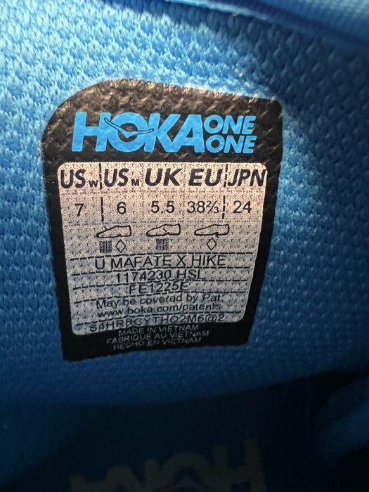 Професійні трекінгові кросівки Hoka One One Mafate X Hike 1174230 HSL оригінал з технологією RECCO  37р,  38.5р,  42.5р
