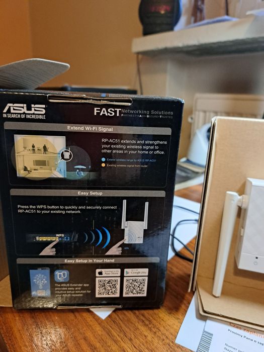 Sprzedam  repeater wi-fi Asus AC-51
