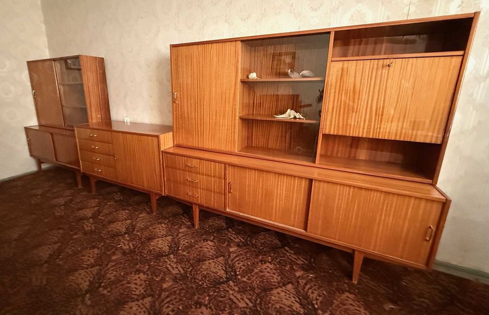 Meble Violetta, komoda, regał, kredens, vintage, retro, PRL