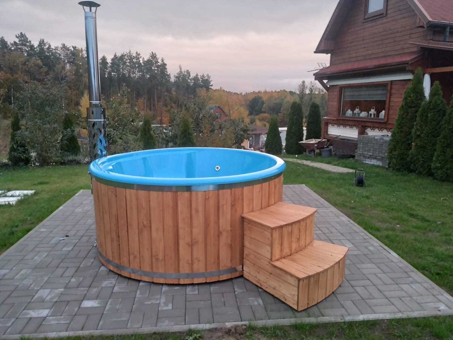 Promocja!!! Beczka Balia Jacuzzi z hydromasażem KOMPLETNA