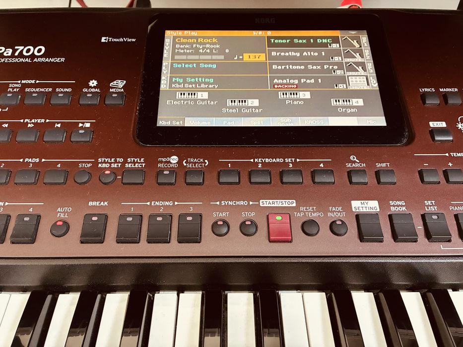 Korg pa 700 aranżer