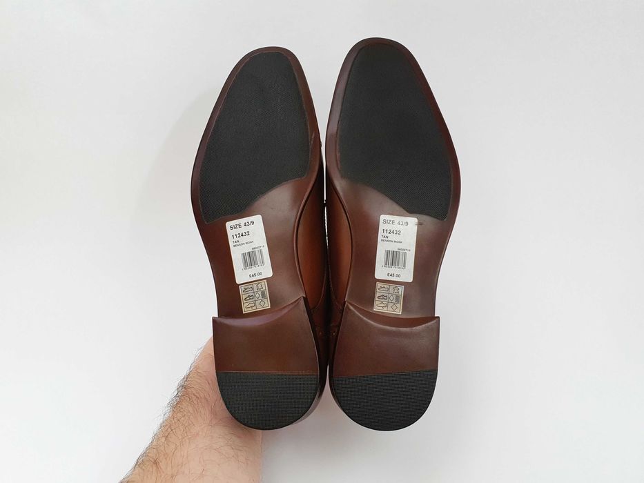 Коричневі туфлі монкі BURTON