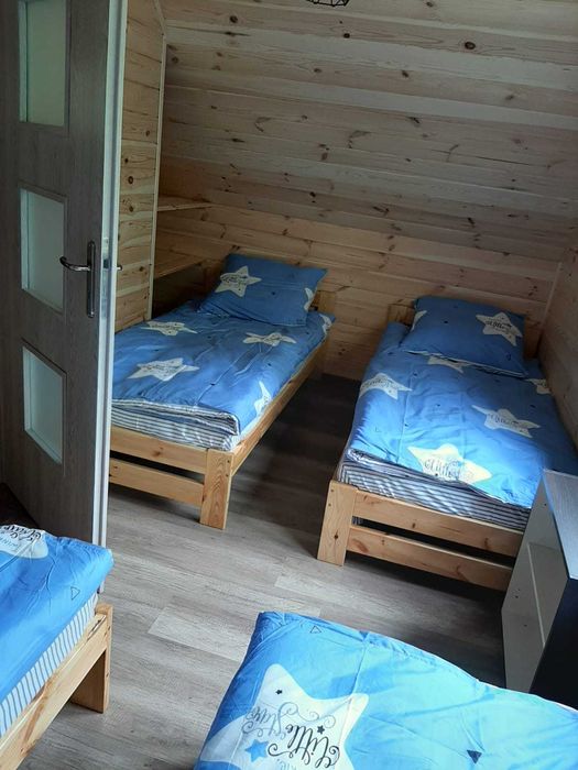 Domek nad jeziorem, Okuninka Jezioro Białe, Domek z Jakuzzi, Strefa relaksu