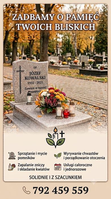 Sprzątanie grobów