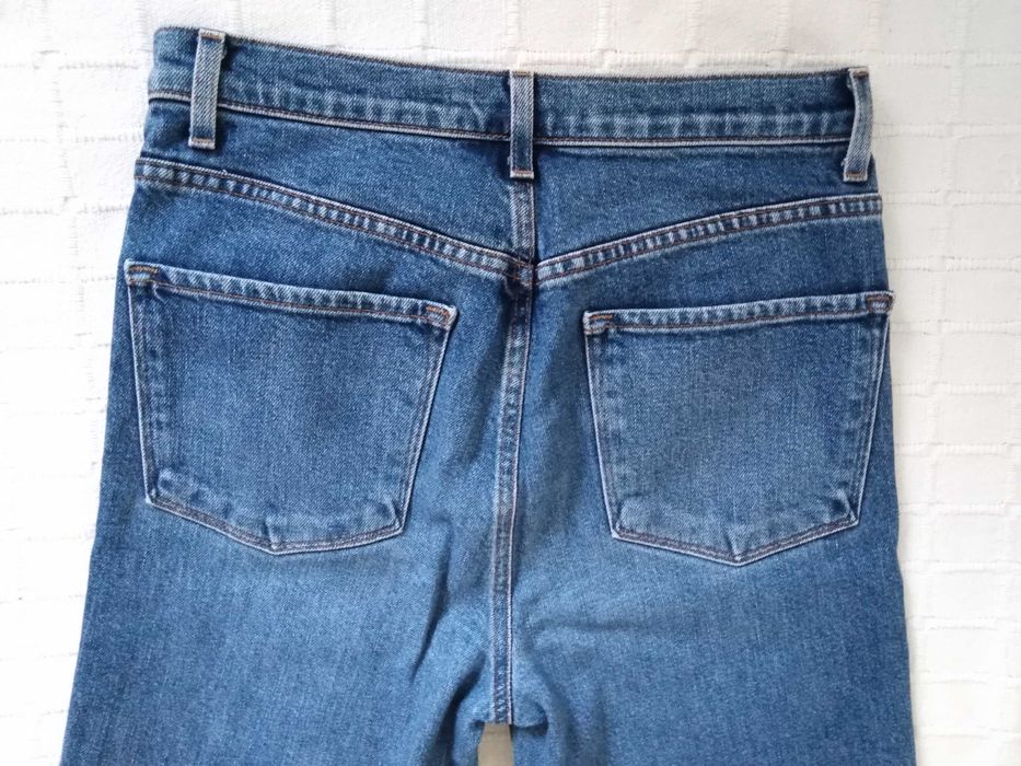 Calças Ganga Azuis J Brand 28