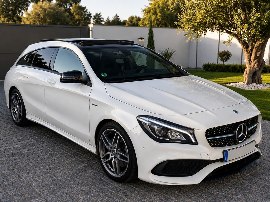 Mercedes-Benz CLA 220d AMG Line 177 cv | 2017 | Teto Panorâmico | Câmara de Marcha-atrás