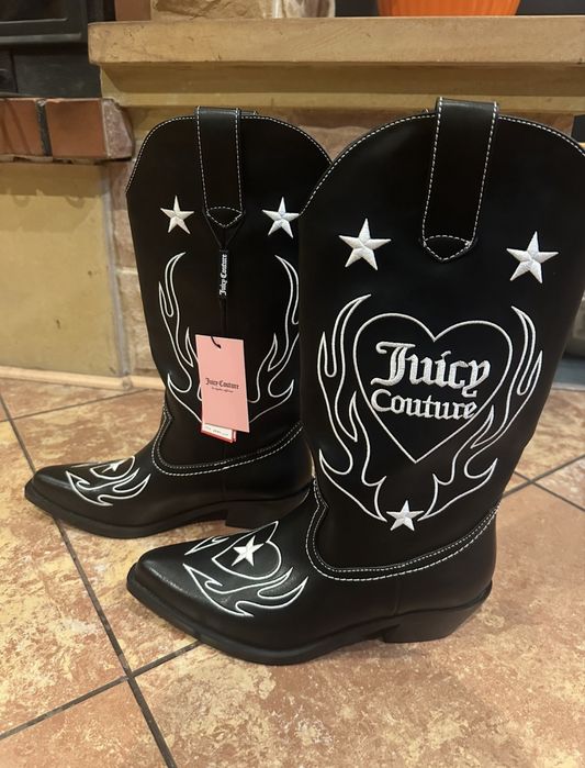 Juicy Couture kowbojki 38 / guess dkny kors zara