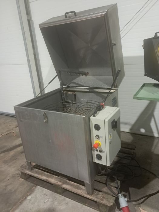 Myjka koszowa warsztatowa natryskowa kwasówka przemysłowa 80x50 6kW