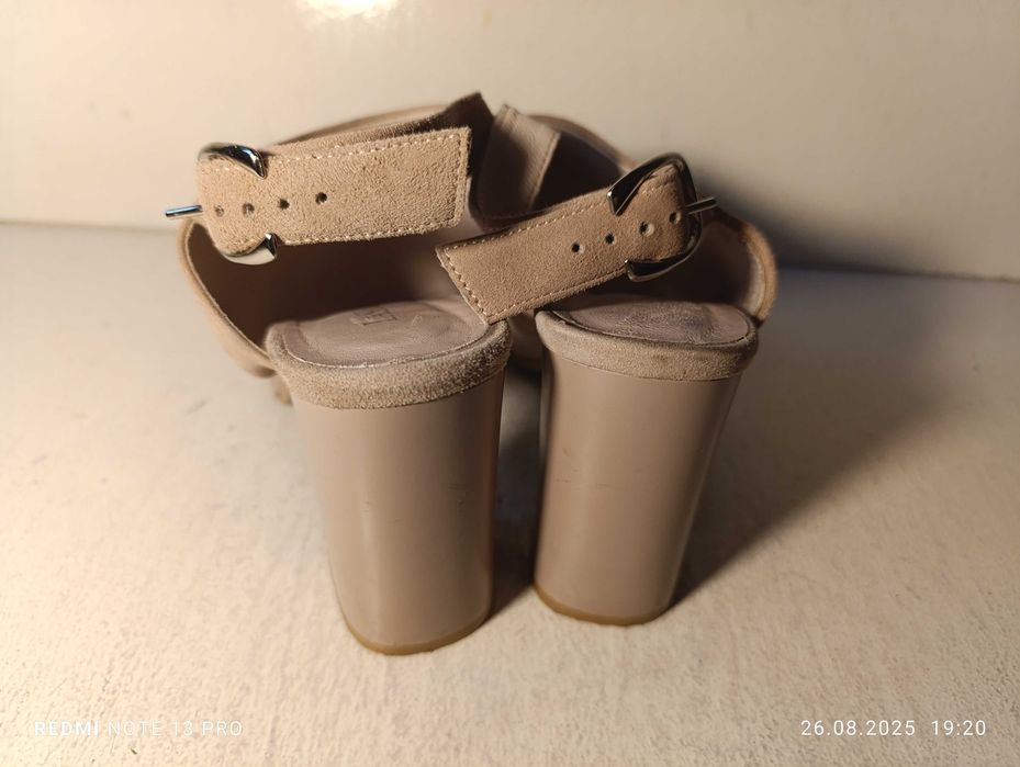 sandały skórzane Lasocki