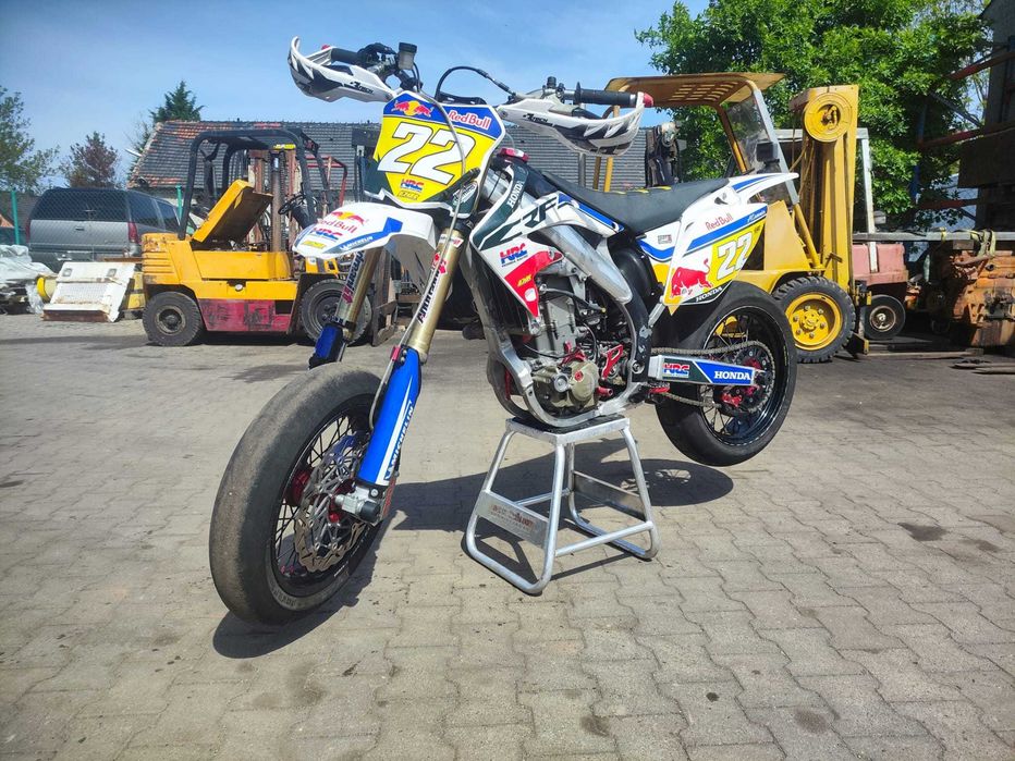 Wszystkie części Honda CRF 450 Supermoto 2008 Faba Faor Brembo Cobra